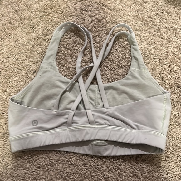 lululemon light teal energy bra - Picture 2 of 2